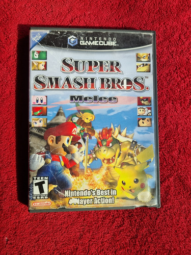 Súper Smash Bros Melee Original Nintendo Game Cube (Usado)