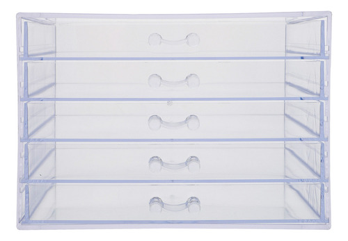 Caja De Almacenamiento De Uñas Transparente Para Manicura