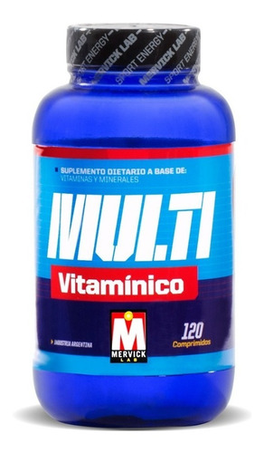 Energizante Multivitaminico X 120 Caps Mervick