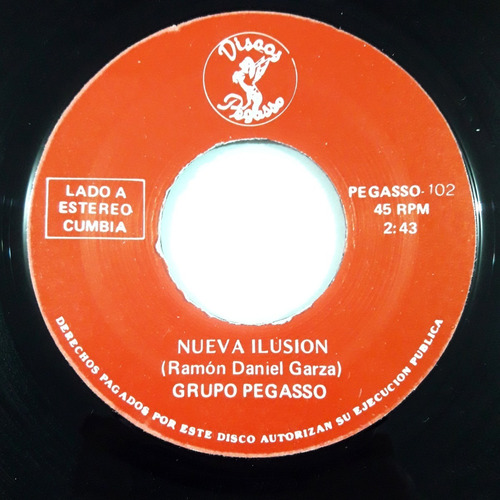 Grupo Pegasso - Nueva Ilusión - Sencillo 7 Pulgadas