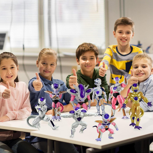 Figuras De Acción Freezer Pack 8 Pz Dragon Ball Z Super Top