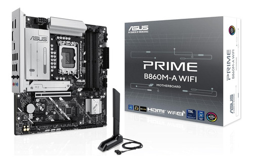 Tarjeta Madre Ddr5 Asus Prime B860m-a Wifi Lga S-1851 Hdmi