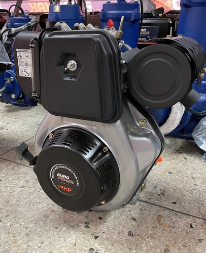 Imagen 2 de 2 de Motor A Gasoil Estacionario Europower 14 Hp Arranque Manual