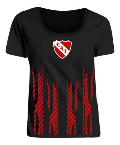 Remera Independiente Mujer Dama Club