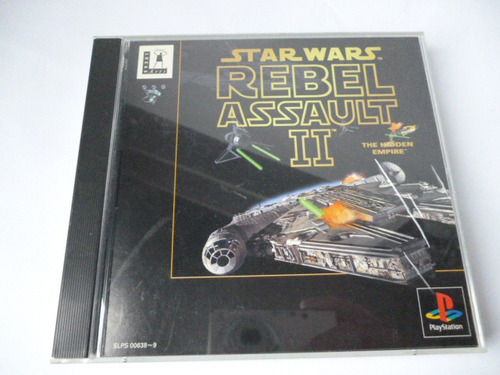 Star Wars Rebel Assault 2 Playstation Sony Ps1 Original Jp (Usado)