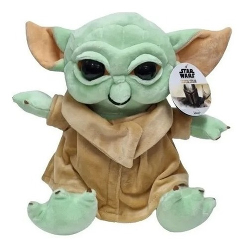 Peluche Star Wars  Baby Yoda The Mandalorian 25 Cm Playking