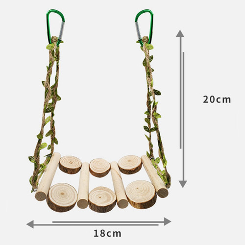 Parrot Swing Toys Gnawing Play Supplies Chew Para Budgie