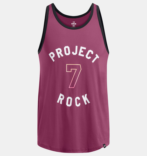 Camiseta De Tirantes Under Armour Project Rock Badge Honor