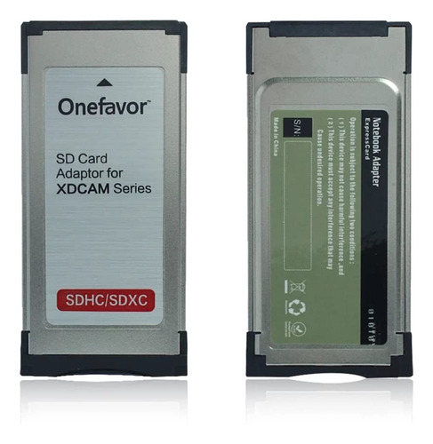 Onefavor Sd Sdhc Sdxc 34 Mm Express Card Para Xdcam Serie Gb