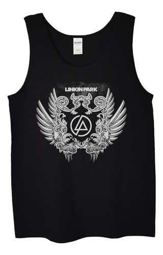 Polera Musculosa Linkin Park Logo Wings Rock Abominatron