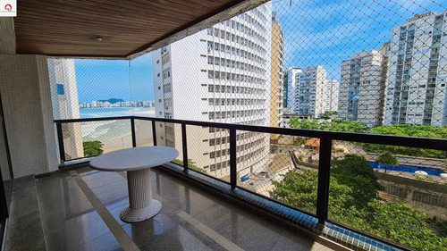 Imagem 2 de 28 de Apartamento À Venda - Guarujá Sp - Praia Das Pitangueiras - 5 Dormitórios - Vista Mar - 230 Metros Úteis - 2 Vagas - Lazer - Ap05813 - 69325539