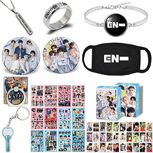 Set De Regalos Kpop Enhypen, Photocard, Pegatinas, Puls...