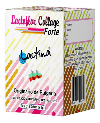 Lactoflor Collage Forte En Sobres (caja De 15 Unidades)