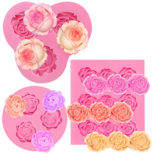 Funshowcase - Mini Tamaños De Rosas, Diseño De Flores, Fonda