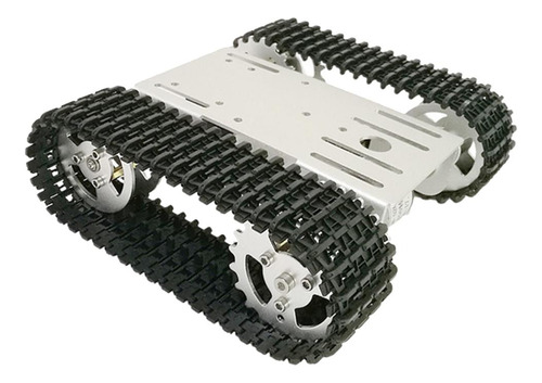 Rc Tank Chassis De Telemando Con Motor De Dual Para