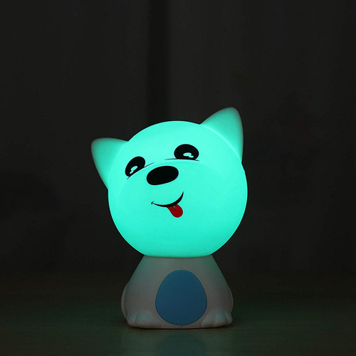 Lámpara Nocturna Para Niños Con Forma De Perrito, Lámpara De