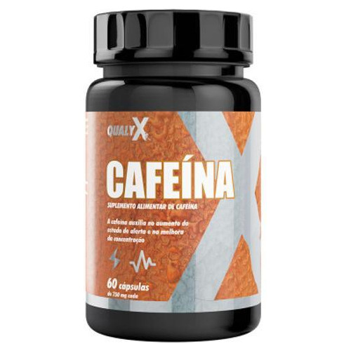 Cafeína Qualyx Com 60 Cápsulas