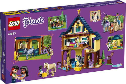 Lego Friends Forest Horback Riding Center 41683 Kit De Const