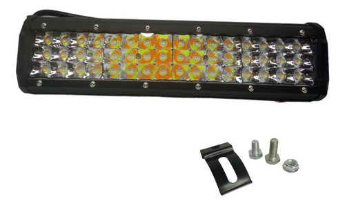 Barra Led 12 Pulgadas Profundidad Blanco Ambar 5 Funciones