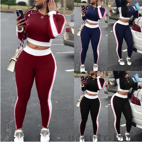 Leggings Set 2 Pzas Ropa Deportiva Fitness Conjunto