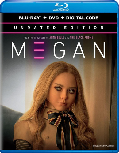 M3gan Allison Williams Pelicula Blu-ray + Dvd