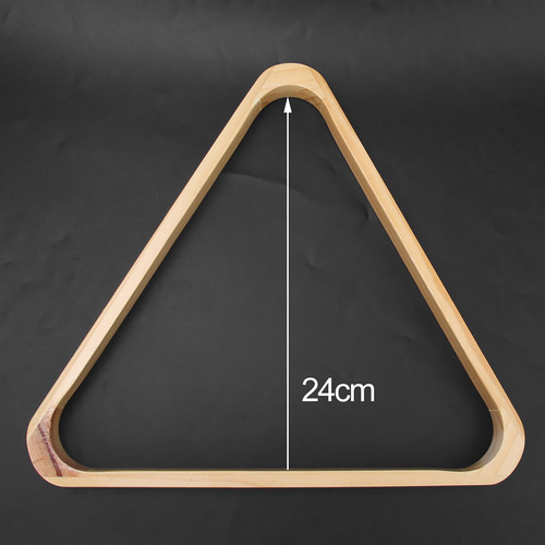 Rombo Triangular Profesional De Madera Con Marco De Bola De