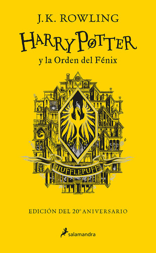 Harry Pottery La Orden Del Fénix (edición Hufflepuff Del 20º