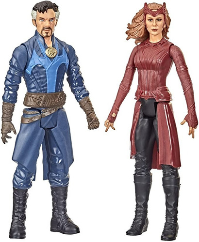 Imagen 2 de 4 de Marvel Doctor Strange Bruja Escarlata Titan Hero 30 Cm @@