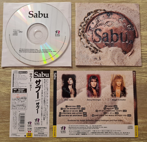 Sabu - Sabu (aor / Hard Rock, Made In Japan)