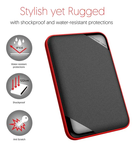 Disco Duro Externo 5tb Silicon Power A62 Usb-c Ps5