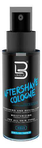 Level 3 Aftershave Cologne Post Afeitado Aqua Barberia 100ml