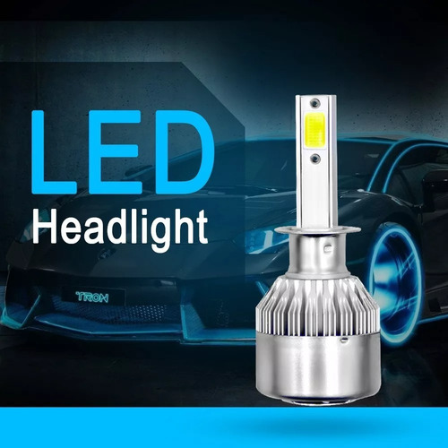 Turbo Luz Blanca De Foco Led H11 3800lm 36w