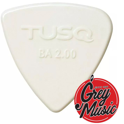 Puas Bi-angle Guitarra Bajo Brigth White Tusq Pqp-0402-w