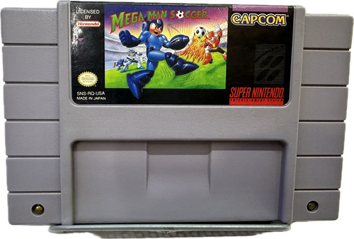 Mega Man Soccer | Snes Super Nintendo Original (Reacondicionado)