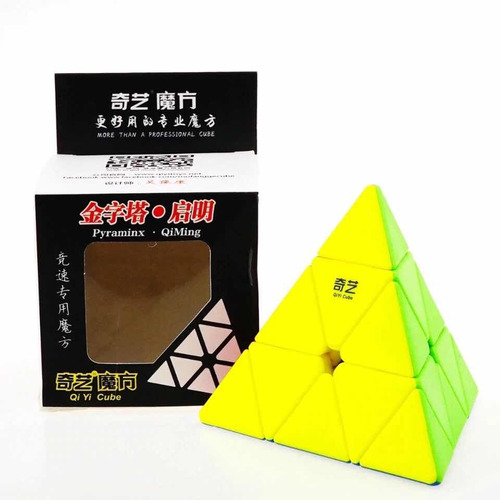 Cubo Mágico Qiyi Pyraminx 3x3 Stickerless