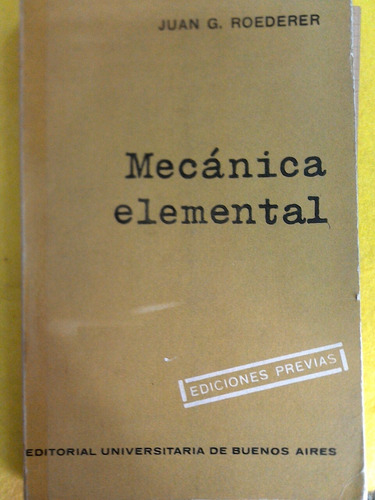 Mecánica Elemental E4