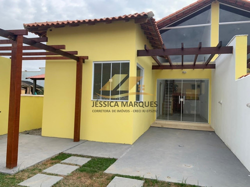 Imagem 3 de 14 de 53.jmp Casa Com 2 Quartos E Área Gourmet Em Unamar - Cf - Rj