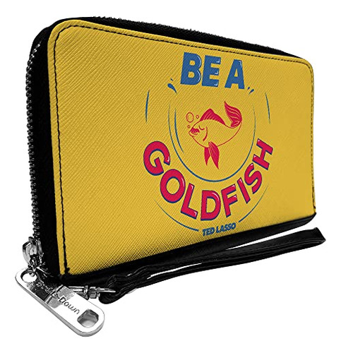 Cartera Rectangular Ted Lasso Be A Go Con Cierre De Poliuret