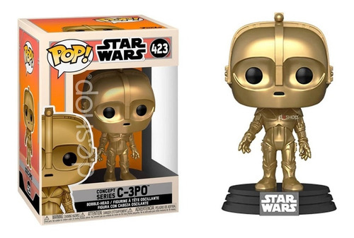 Funko Pop - Star Wars - Concept - C-3po 423 Original Nuevo