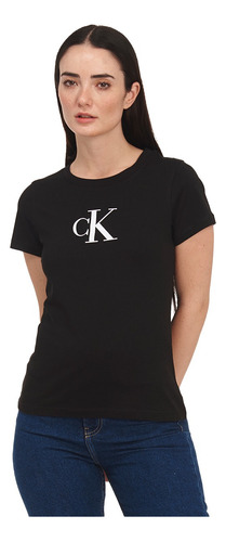 Camiseta Ck Para Mujer J20j222343