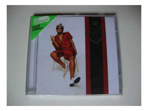 Cd - Bruno Mars - Xxivk Magic - Lacrado, Original.