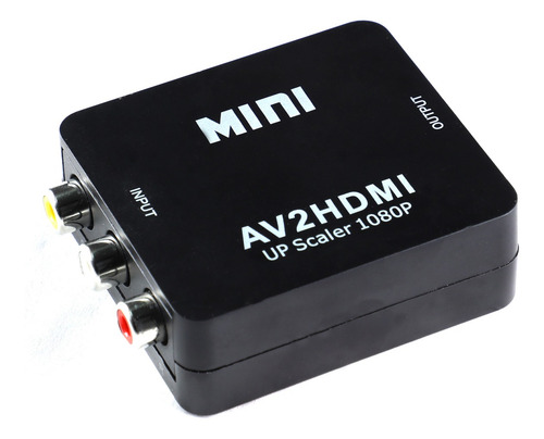 Adaptador Convertidor Rca A Hdmi Audio Y Video Tv 1080