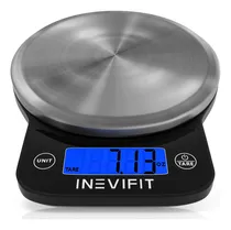 Comprar Inevifit Báscula Digital De Cocina, Báscula De Alimentos . Color Negro