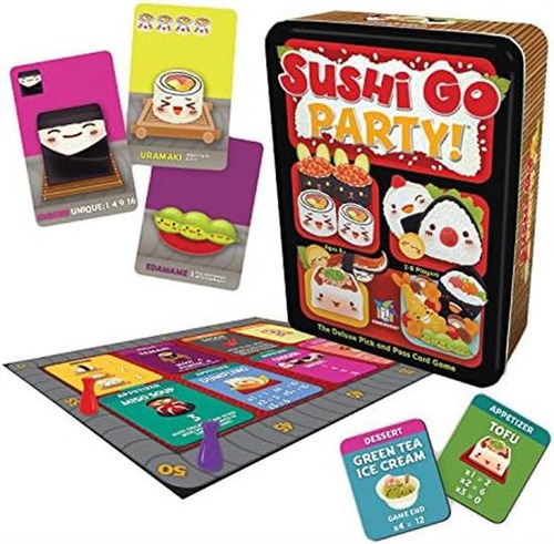 Juego De Mesa De Cartas Sushi Go Party!