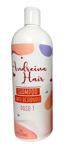 Shampoo Anti Residuo Andreina Hair - L a $35