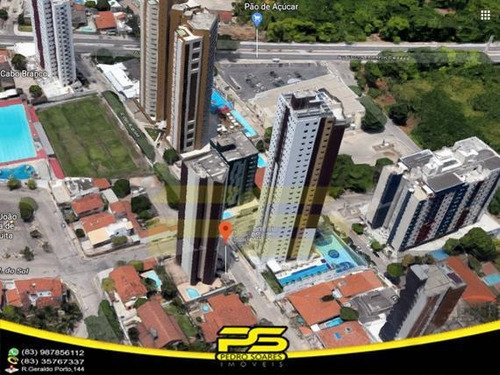 Oportunidade, Apartamento, 04 Suítes, Closet, 02 Salas, Varandas, 03 Vagas, Dce, 181,39 M², Lazer Completo Em Miramar, João Pessoa - Paraiba - Ap2734