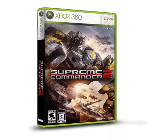 Jogo Original Xbox 360 Tiro Guerra Supreme Commander 2 Notaf