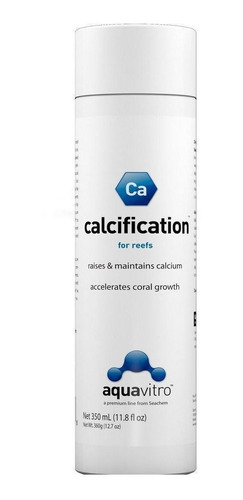 Seachem Aquavitro Calcification 350ml Eleva Mantém Cálcio Ca