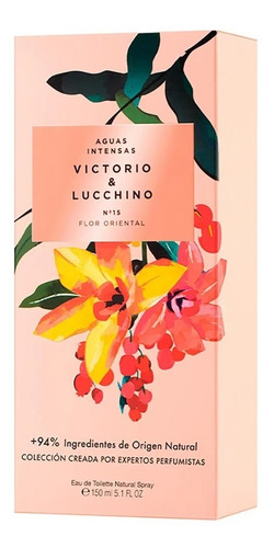 Intense Waters Flor Oriental Victorio & Lucchino Edt 150 ml Volumen por unidad 150 ml
