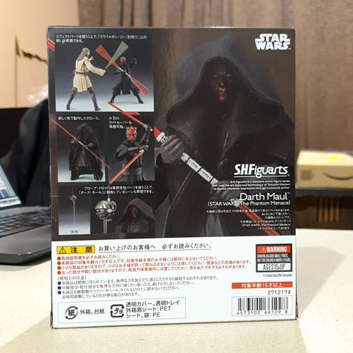 S.h. Figuarts Darth Maul Star Wars Episodio I Nuevo 2024